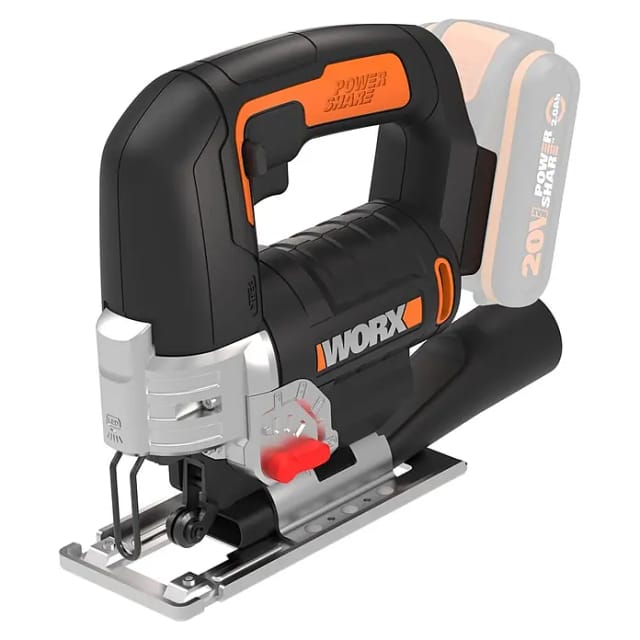 Worx Akku-Stichsäge WX543.9 PowerShare 20 V Solo
