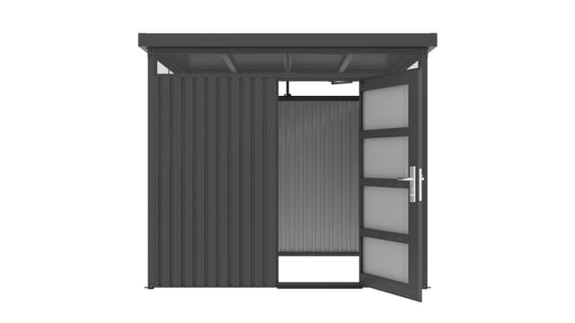 Floraworld Premium Systemgerätehaus mit Oberlicht 254 x 218 x 194 cm