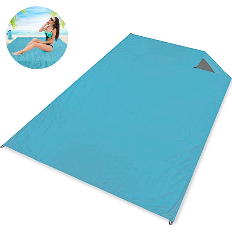 Picknickdecke Für Draußen – Wasserdicht, Sandabweisend, Leicht, Faltbar, 203 X 152 Cm, Für Strand, Wandern, Camping, Festivals