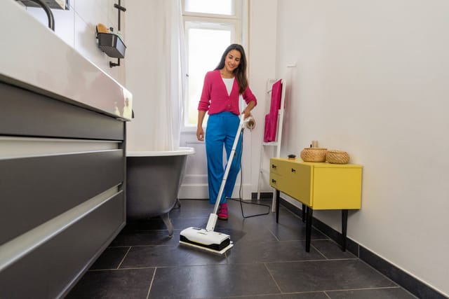 Kärcher Dampfreiniger SC 1 Upright für 30 m² Weiß-Schwarz
