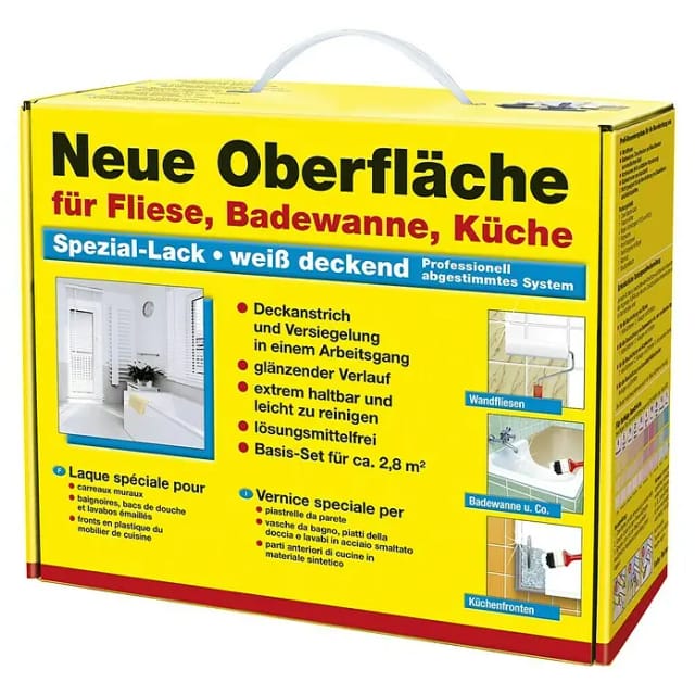 Spezial-Lack Neue Oberfläche Basis-Set