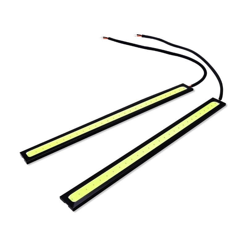 Led-innenraumbeleuchtung Für Autos – 12v Cob-lichtleiste – Für Auto, Lkw, Transporter, Wohnwagen, Boot – 17 Cm – 2 Stück