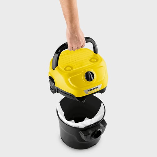 Kärcher Nass-Trockensauger WD 1 Classic 12 Liter 850 W mit Kunststoffbehälter