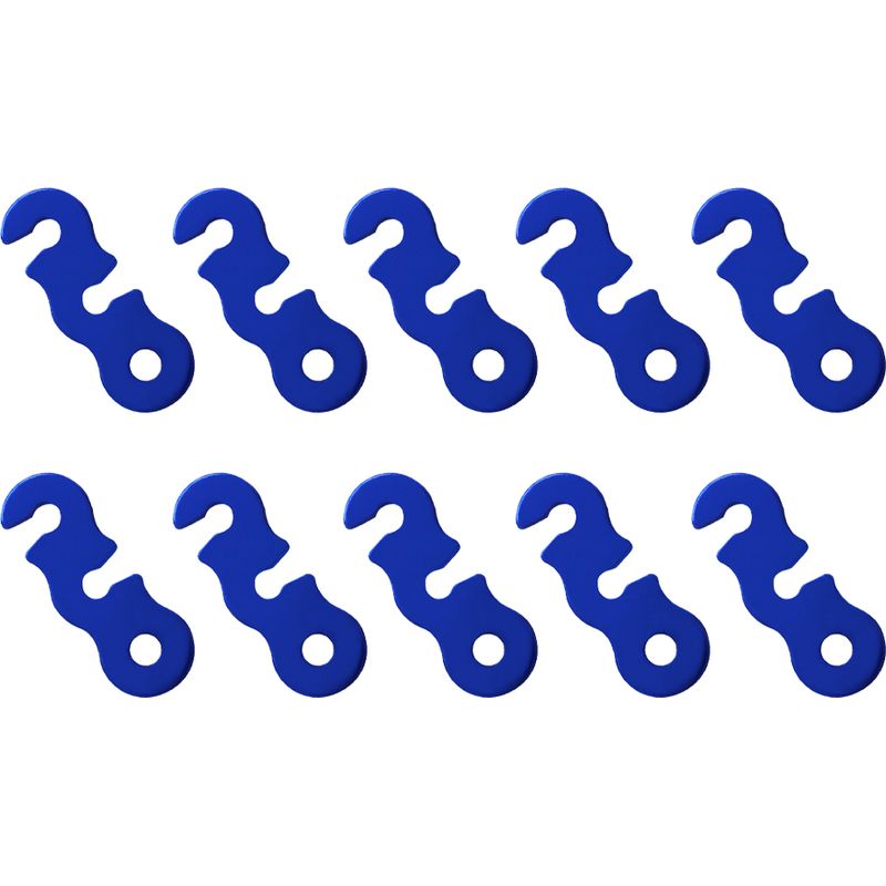 Seilspanner Aus Aluminium – Für Zeltcamping, Wandern, Trekking Und Outdoor-aktivitäten – 4er-pack