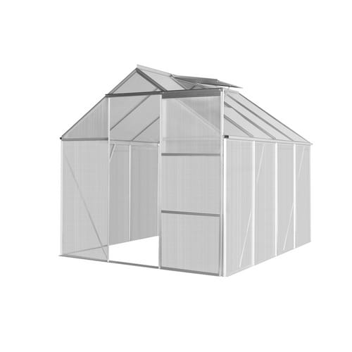 Floraworld Gewächshaus Grow II mit Dachfenster 190 cm x 250 cm x 193 cm