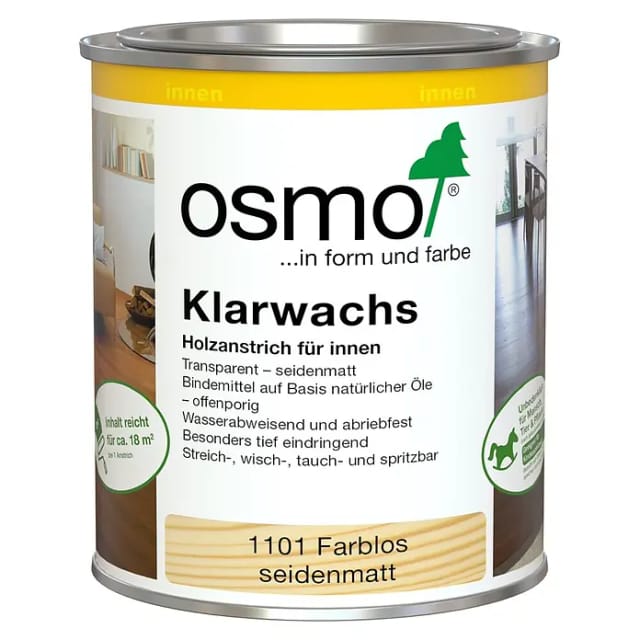 Osmo Klarwachs Farblos 750 ml
