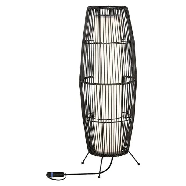 Paulmann LED-Lichtobjekt Plug & Shine Basket IP44 3000 K 8 W Braun