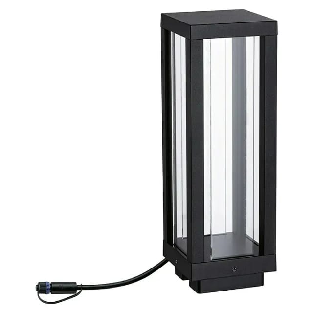 Paulmann Laterne Classic Plug & Shine Zigbee 3.0 IP44 RGBW+ 2 W Anthrazit