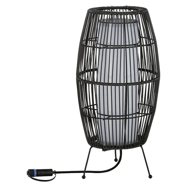 Paulmann LED-Lichtobjekt Plug & Shine Basket Zigbee 3.0 IP44 RGBW+ 3,2 W Schwarz