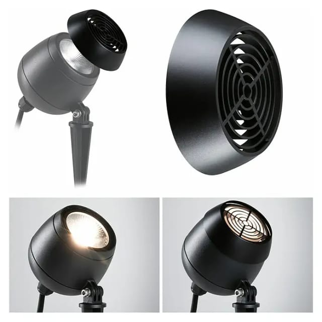 Paulmann Entblendungsaufsatz Plug & Shine für die Kikolo Wand- und Gartenspots