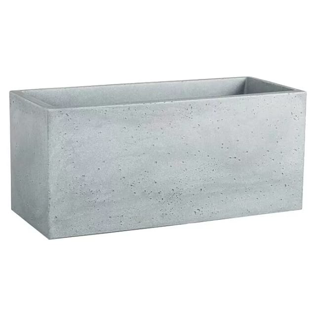 Scheurich Pflanzgefäß C-Cube 26,5 cm x 25 cm x 58,5 cm Stony Grey 21,