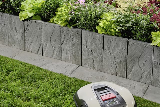 Kann Dielenplatte Nativa Grau-Nuanciert 60 cm x 20 cm x 4 cm