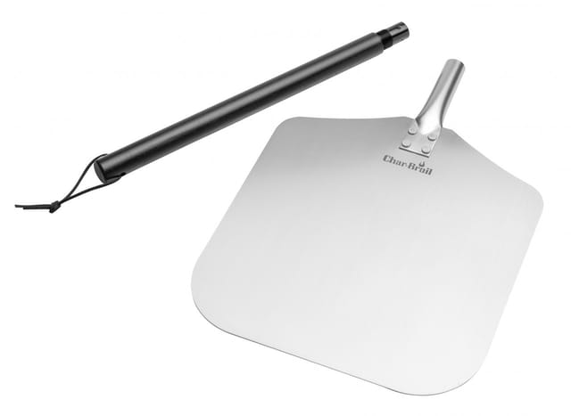Char-Broil Pizzaschieber aus Aluminium mit Lederschlaufe zum Aufhängen