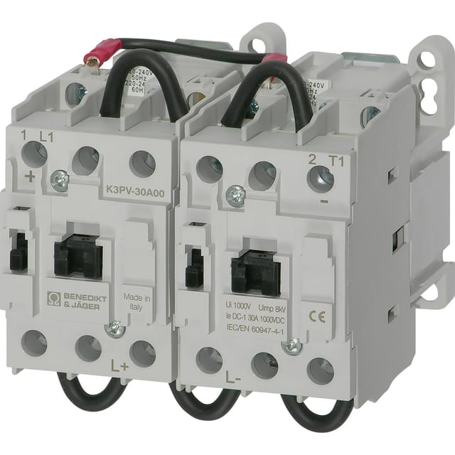 Benedict DC/PV-Leistungsschütze K3PV-30A00 230 30A/1000VDC1