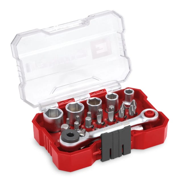 Einhell Steckschlüssel Bit Set XS CASE