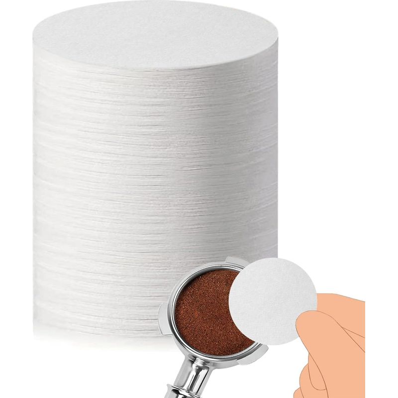 Ungebleichtes Espresso-filterpapier – Für Espressomaschinen – Einwegpapier Für Siebträger – 500 Stück