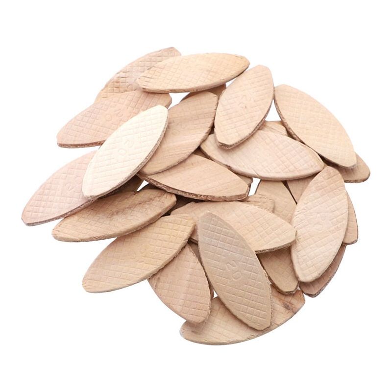 Lamello – Holzverbindungen – Flache Buchenrundstäbe – 4 X 17 X 47 Mm – Für Holzbearbeitungs- Und Heimwerkerprojekte – Packung Mit 100 Stück