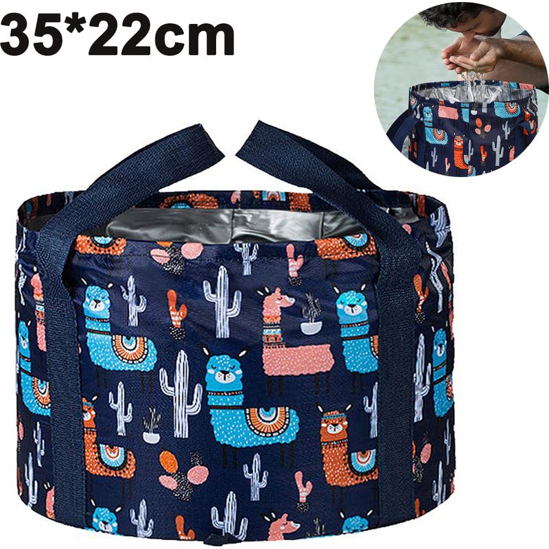 Faltbarer Eimer – Erweiterbarer Aufbewahrungseimer Für Camping Und Reisen – Wasserdichtes Oxford-material + Umweltfreundliches Peva – 10 L