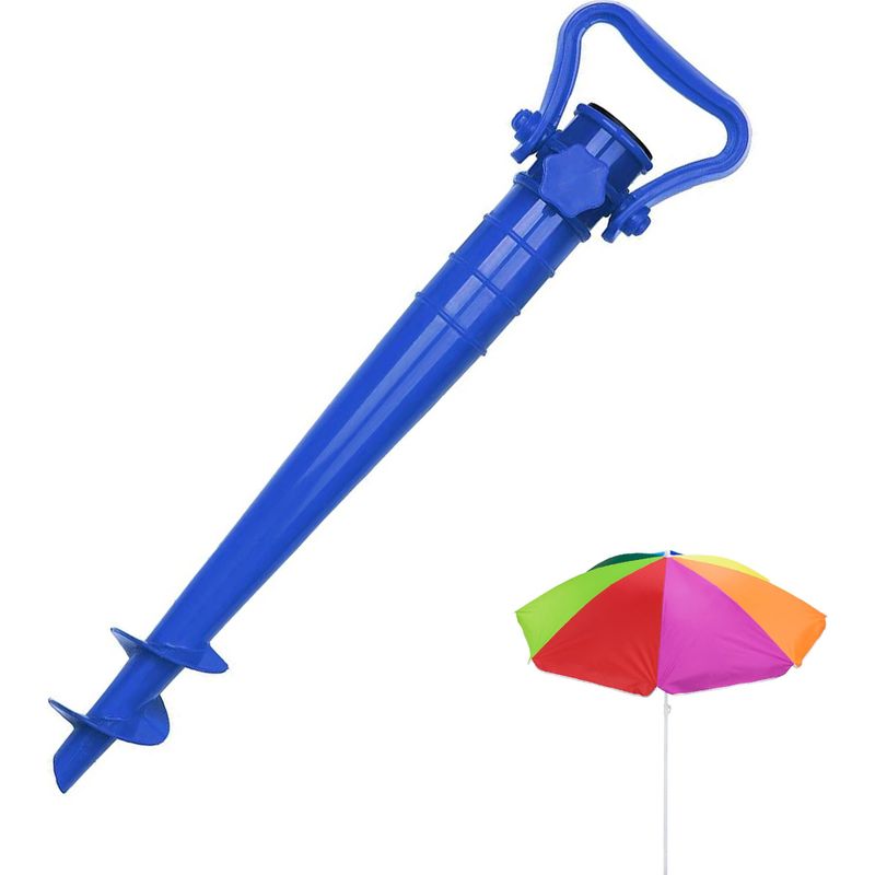 Sonnenschirmständer – Befestigung Im Sand Oder Boden – Geeignet Für Schirme Mit 25–35 Mm Durchmesser – 1 Stück