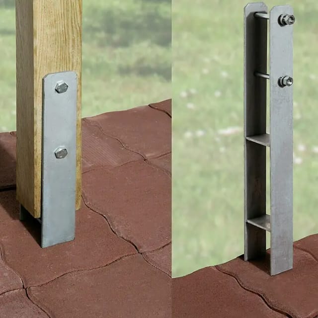 Weka H-Anker- Set (3 Anker 12x12) für Terrassenüberdachung 672 Gr.1-4