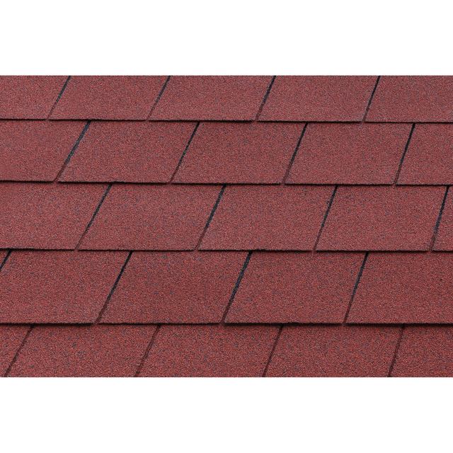 Skan Holz Bitumenschindeln Rot 2m²