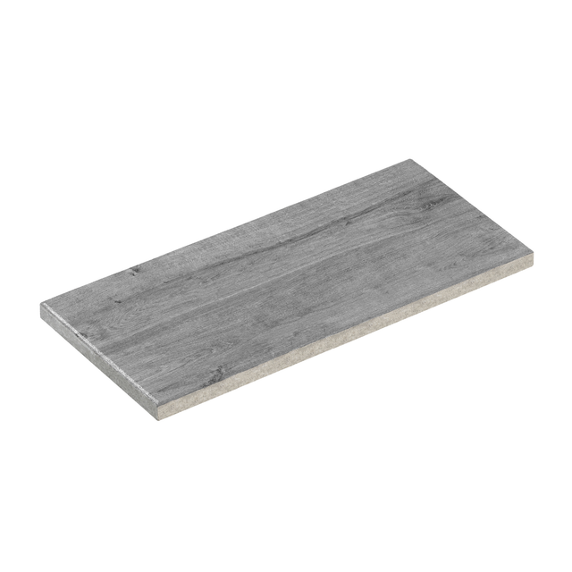 Diephaus Terrassenplatte Naturan Mittelgrau 80 cm x 40 cm x 4 cm