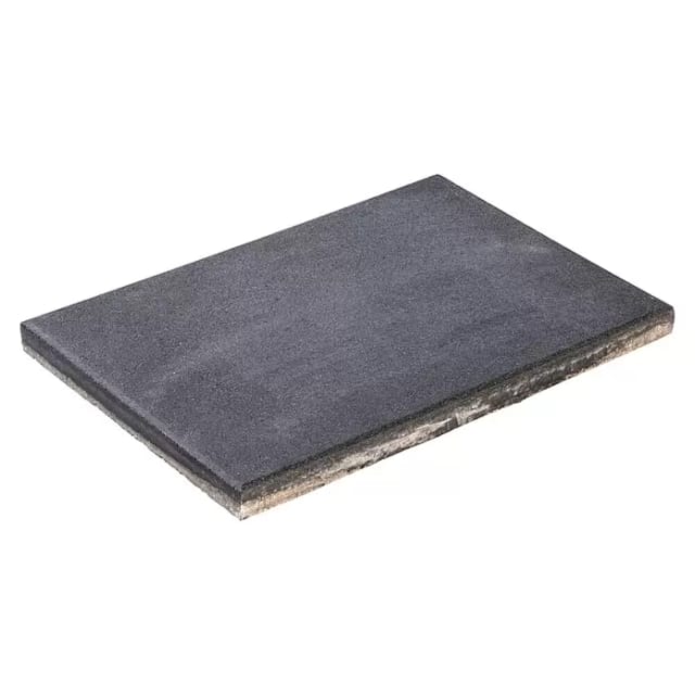 Diephaus Terrassenplatte Rustic Schwarz-Basalt 60 cm x 40 cm x 4 cm