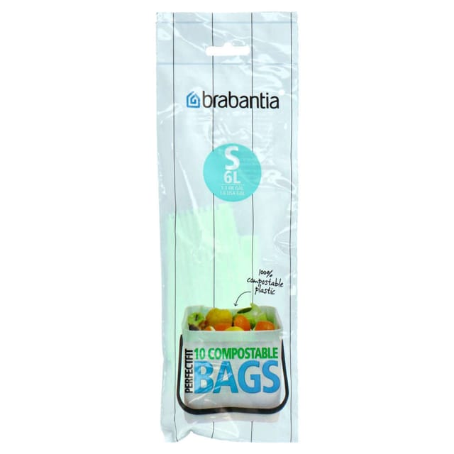 Brabantia PerfectFit kompostierbare Müllbeutel 6,