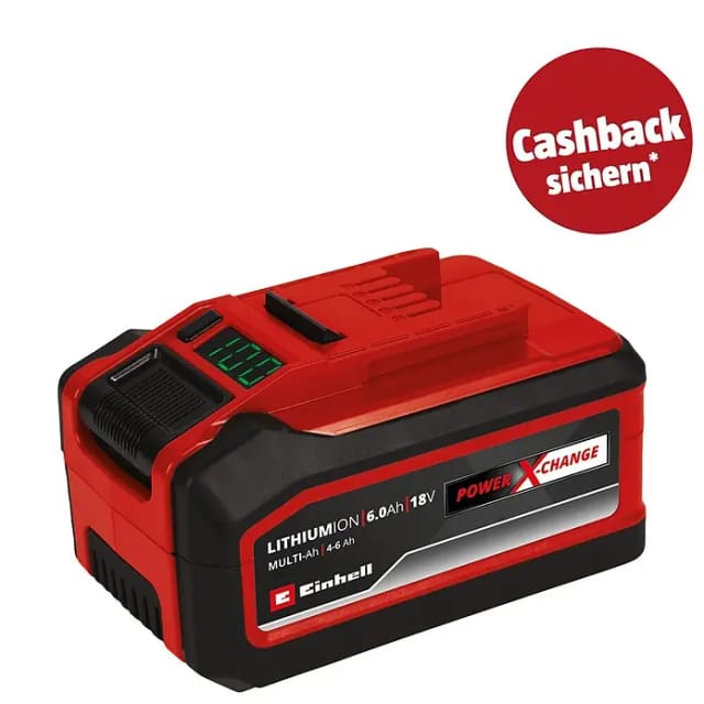 Einhell Power X-Change Akku 18 V 4-6 Ah Multi-Ah PXC Plus