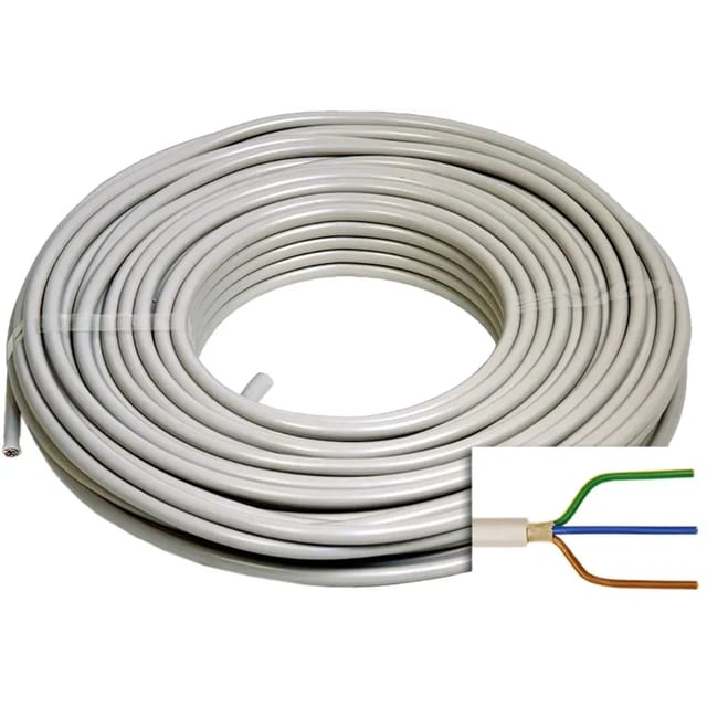 Emskabel Feuchtraumleitung NYM-J 3 x 2,5 mm² 50 m