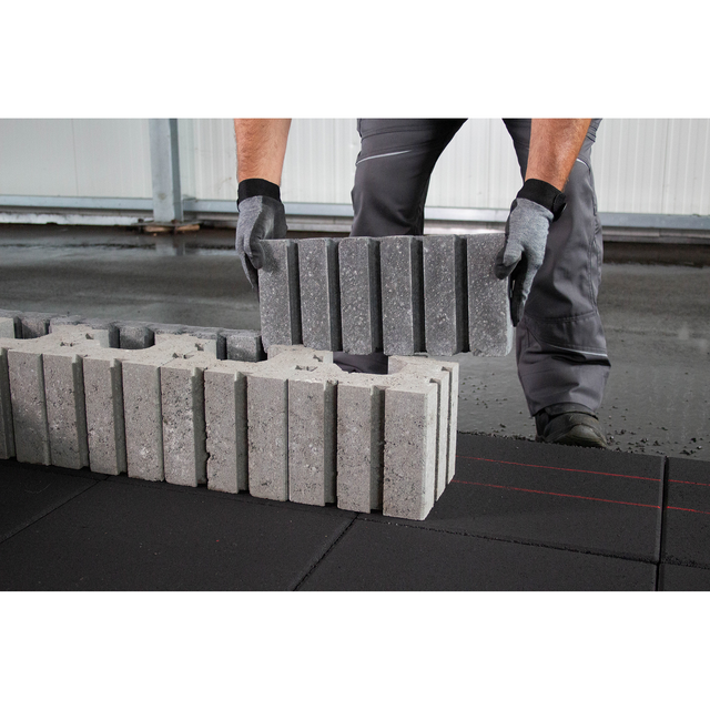 EHL Mauer Tribus Basisstein 20 cm x 20 cm x 18 cm Grau