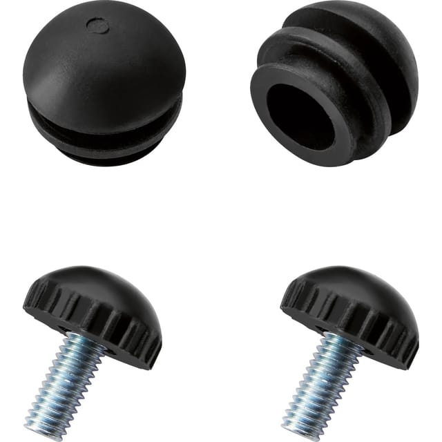 Fußkappen für Balkonset Rosetown 20 mm x 18 mm x 18 mm 4 Stk.