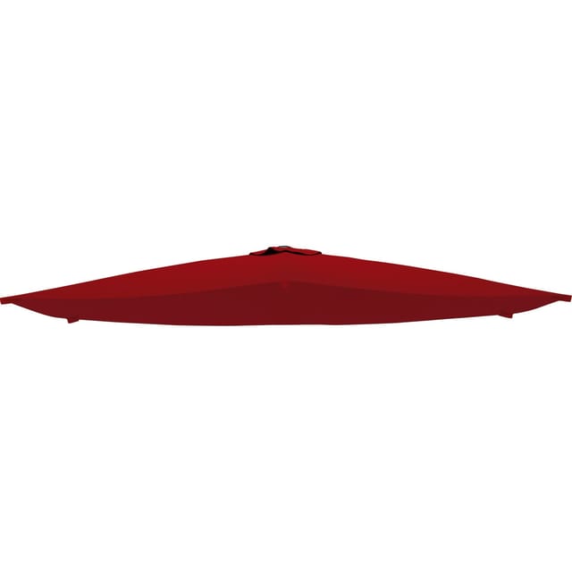 Bespannung für Sonnenschirm des Gartenmöbel-Sets Travessa Rot 260 cm x 260 cm