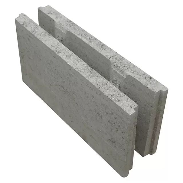 Schalungsstein Mauerstein Grau 50 cm x 25 cm x 11,5 cm