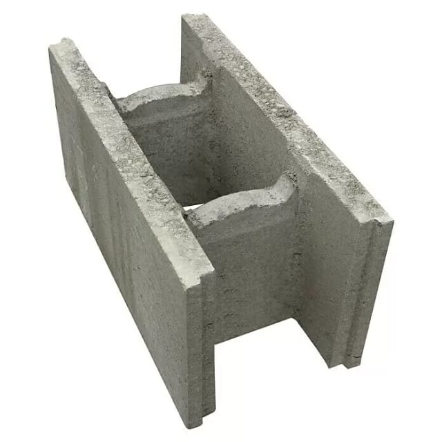 Schalungsstein Mauerstein Grau 50 cm x 25 cm x 30 cm
