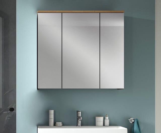 Spiegelschrank Canu Artisan/Grau 73 cm x 80 cm x 21 cm