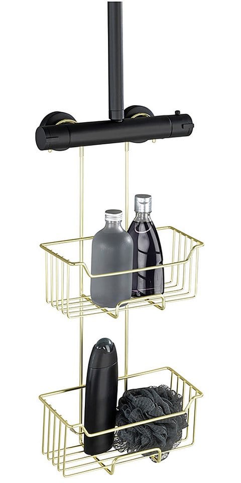 Wenko Thermostat-Dusch-Caddy Milo 2 Etagen Gold