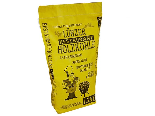 Lübzer Holzkohle Restaurant 15 kg