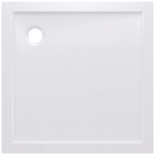 Aurlane Duschwanne Pure Quadrat 90 cm x 90 cm Weiß