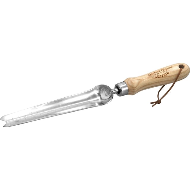 LUX-TOOLS Unkrautstecher mit Holzgriff Cottage Edition 35 cm