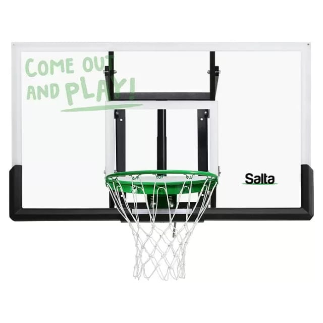 Salta Basketballbrett Guard 138 cm x 86 cm Schwarz