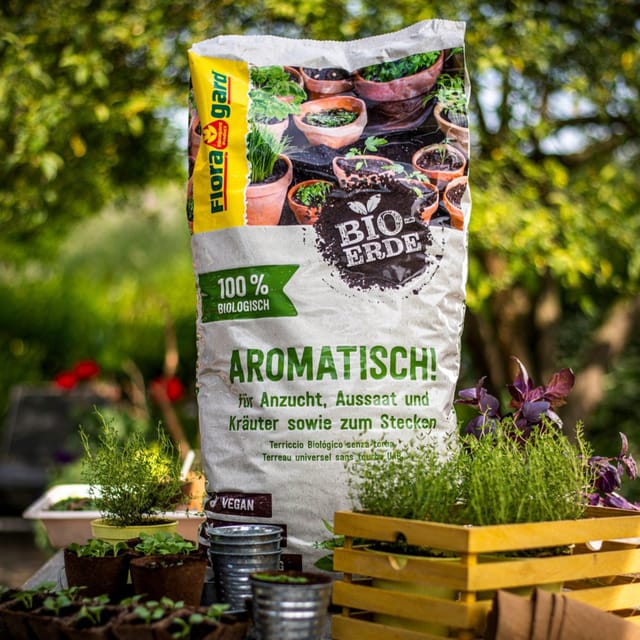 Floragard Bio-Kräutererde Aromatisch 40,