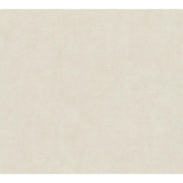 Vliestapete Uni Matt Leicht Strukturiert Beige Creme FSC®