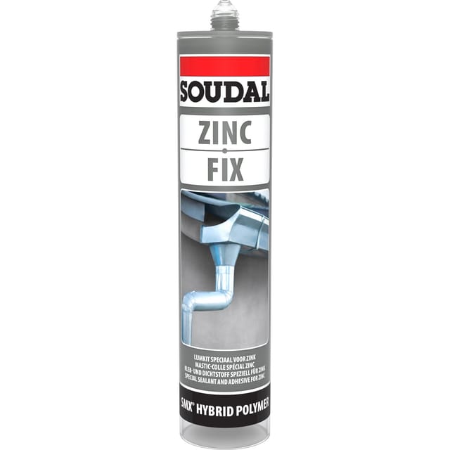 Soudal Zinc Fix Grau 290 ml