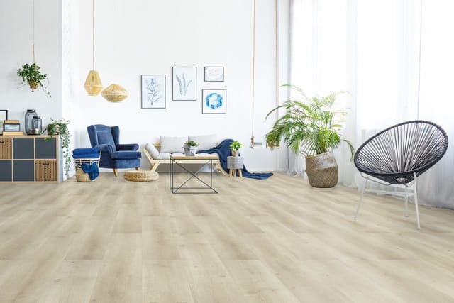 Classen Laminat 8 mm Wasserfest Oak Creme Natural
