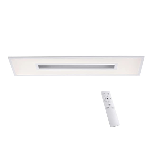 Just Light. LED-Panel Recess Weiß CCT&RGB 100 x 29,5 cm