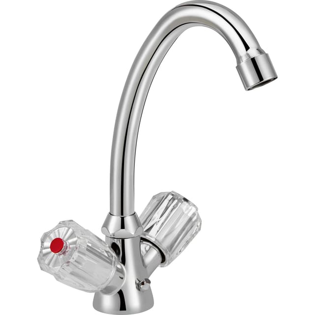 Zweigriff-Waschtischarmatur Ledro Chrom