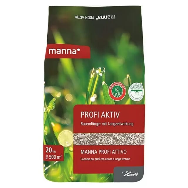Manna Rasendünger Profi Aktiv mit Langzeitwirkung 20 kg