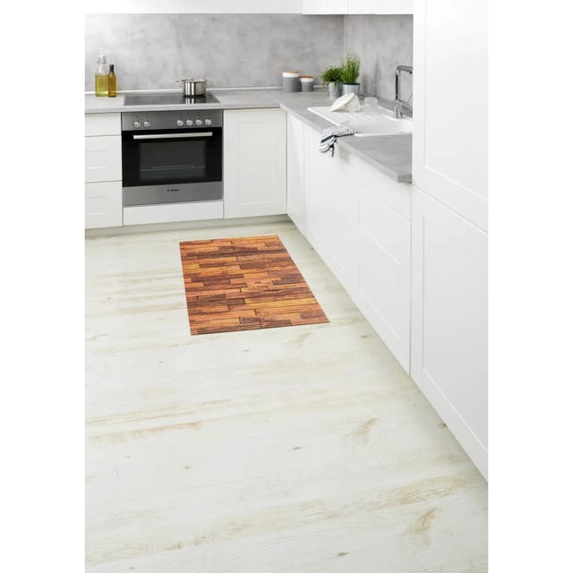 Wenko Badematte Lambris 50 x 80 cm Kunststoff Mehrfarbig