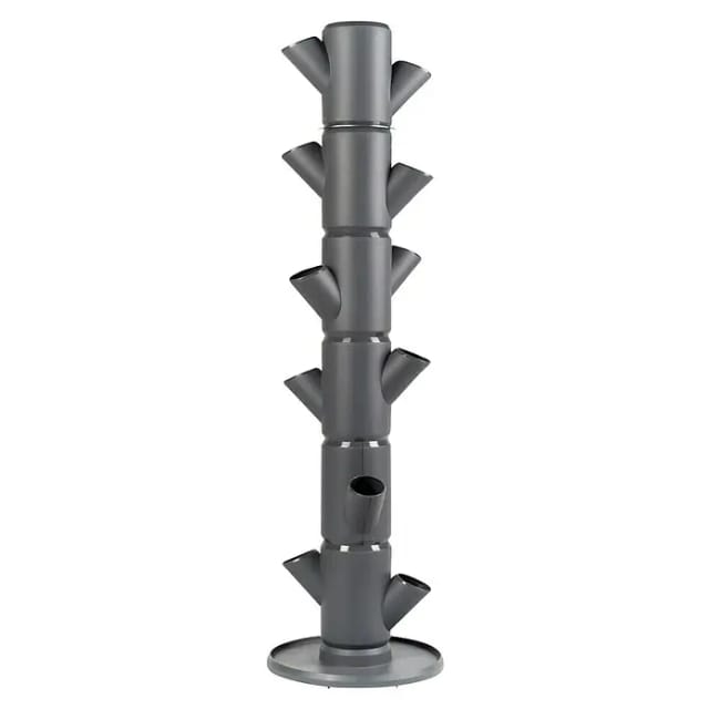 Gusta Garden Erdbeerturm Sissi Strawberry 15 L anthrazit
